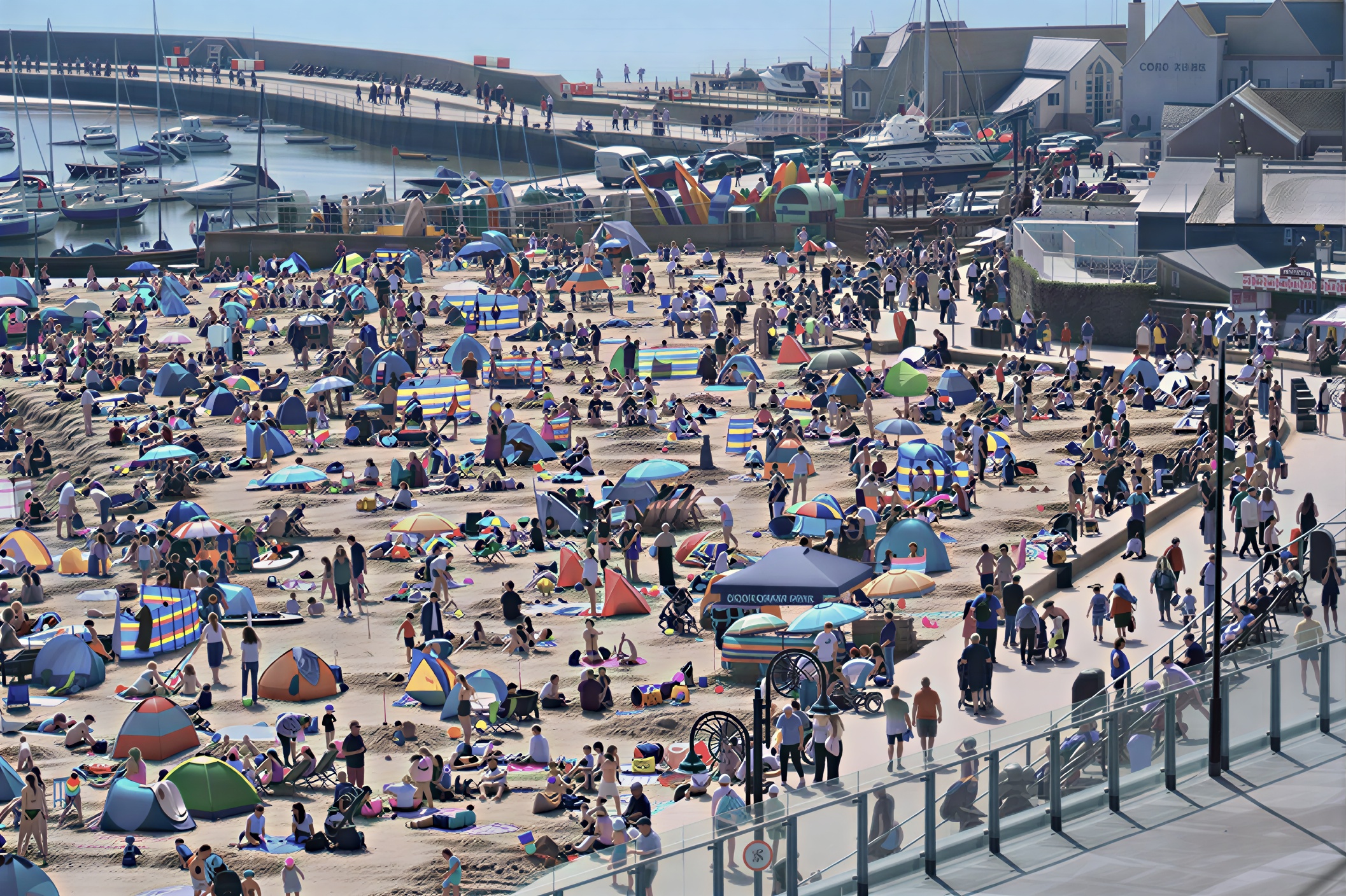 Parts of UK hotter than Ibiza and Rome as temperatures break 80-year record.