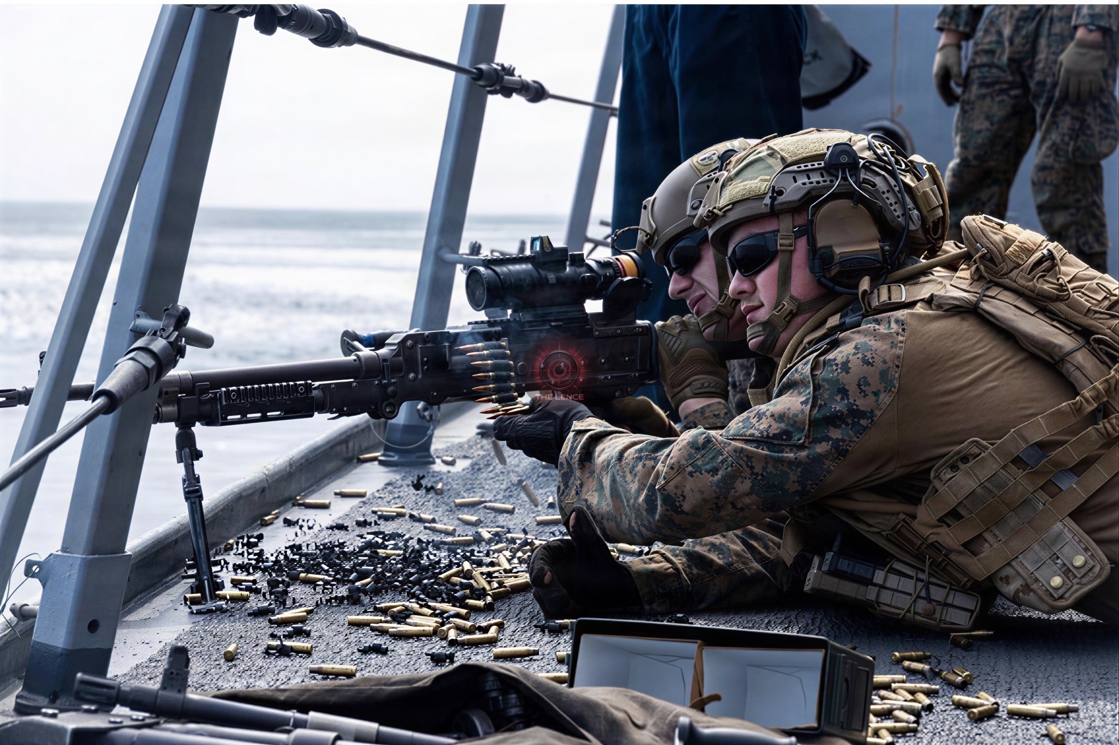 Tensions Rise as 3,500 US Marines Arrive in Middle East.