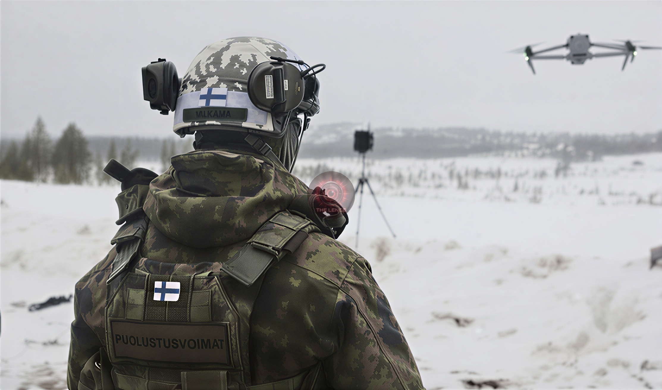 Panic in Finland as Unidentified Drones Crash in Finland.