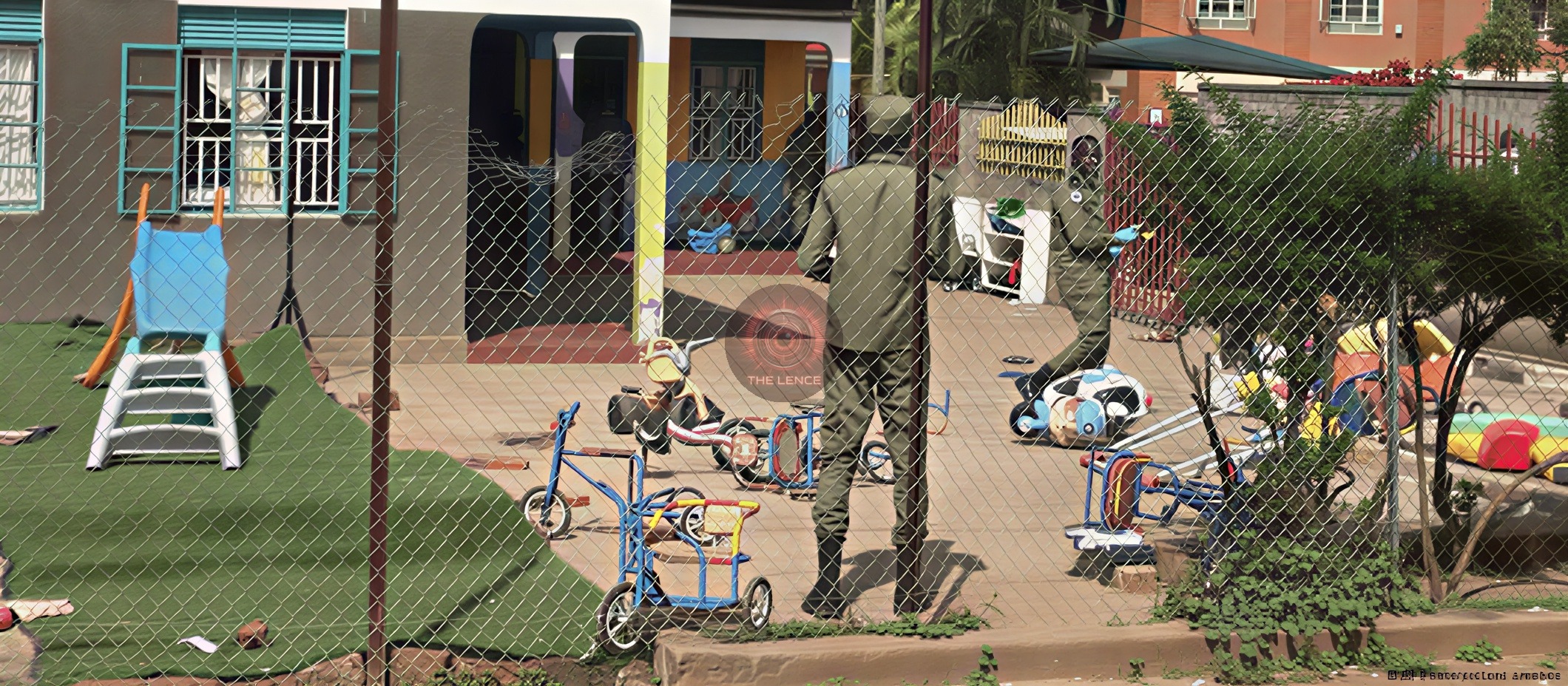 Four toddlers stabbed to death at Ugandan nursery school.