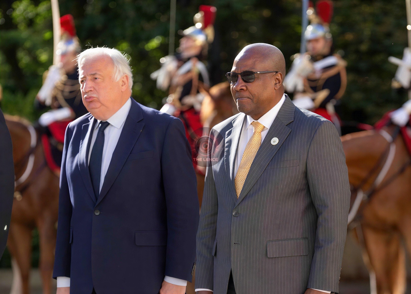 Ghana President John Mahama on official visit to Paris