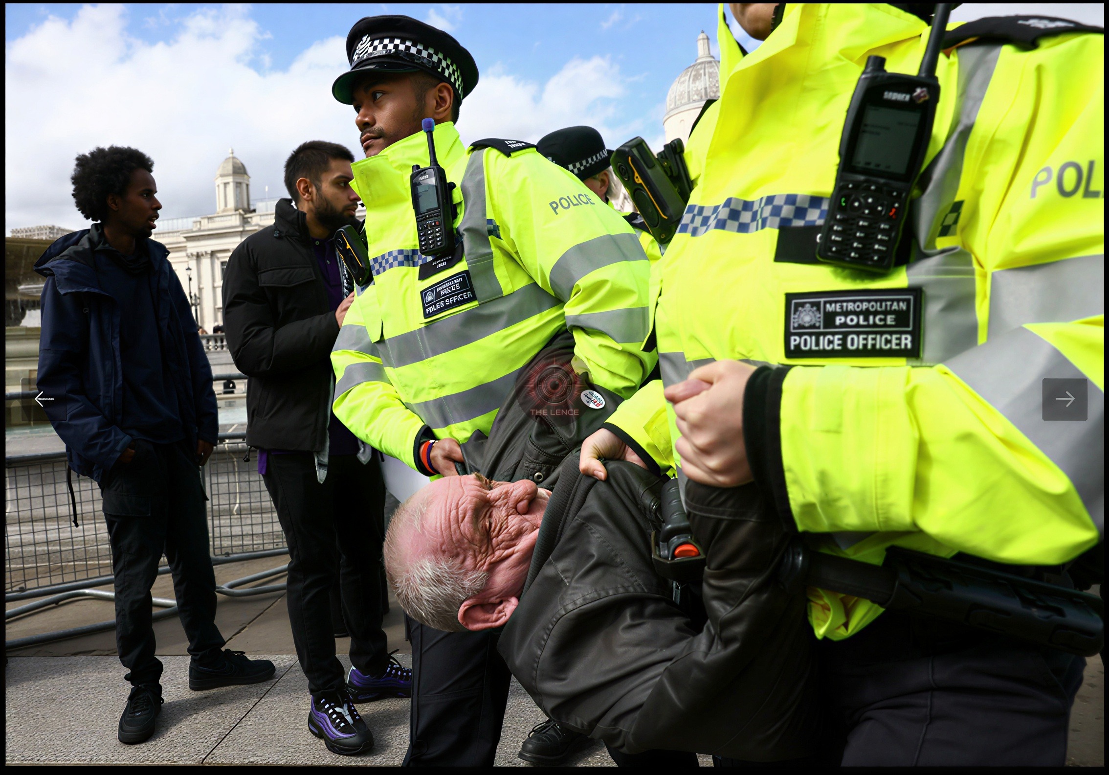 Mass Arrests at Palestine Action Protest in London.