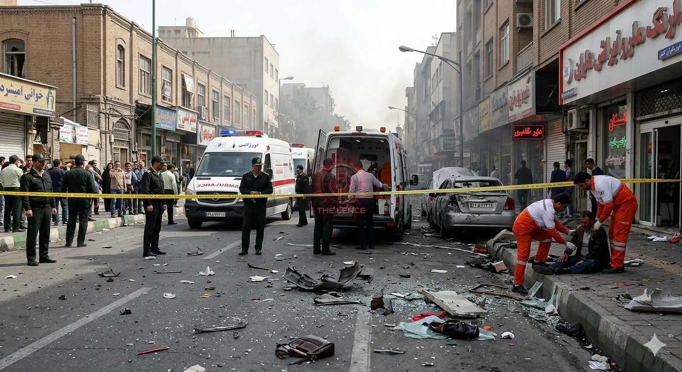 Explosion on Tehran Street Leaves Three Injured