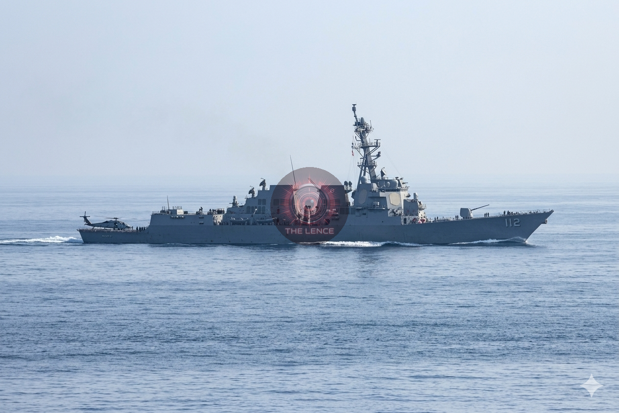 U.S. Navy Deploys Guided-Missile Destroyers to Enforce Blockade Around Iranian Ports
