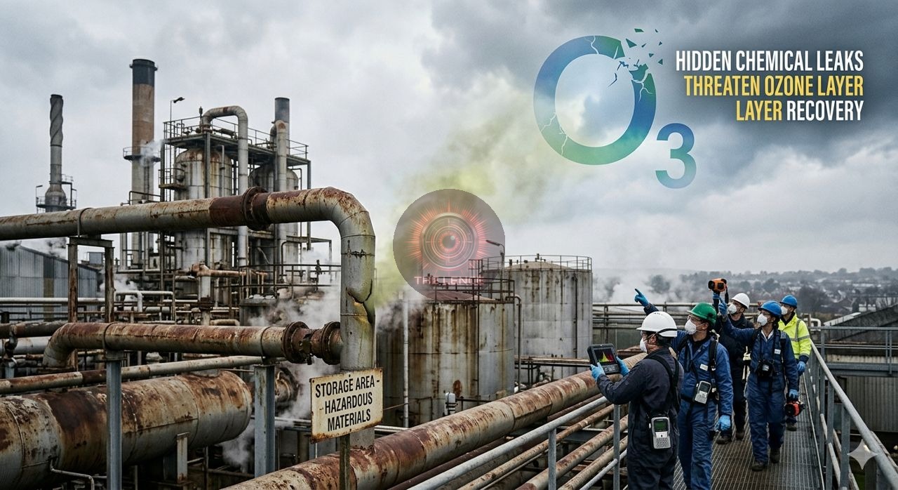 Hidden Chemical Leaks Threaten Ozone Layer Recovery