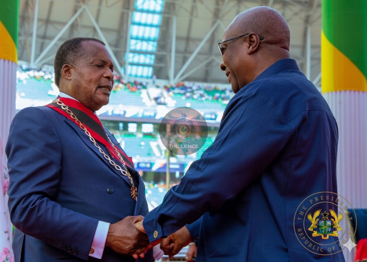 Ghana’s President John Dramani Mahama Attends Sassou Nguesso’s Investiture in Brazzaville