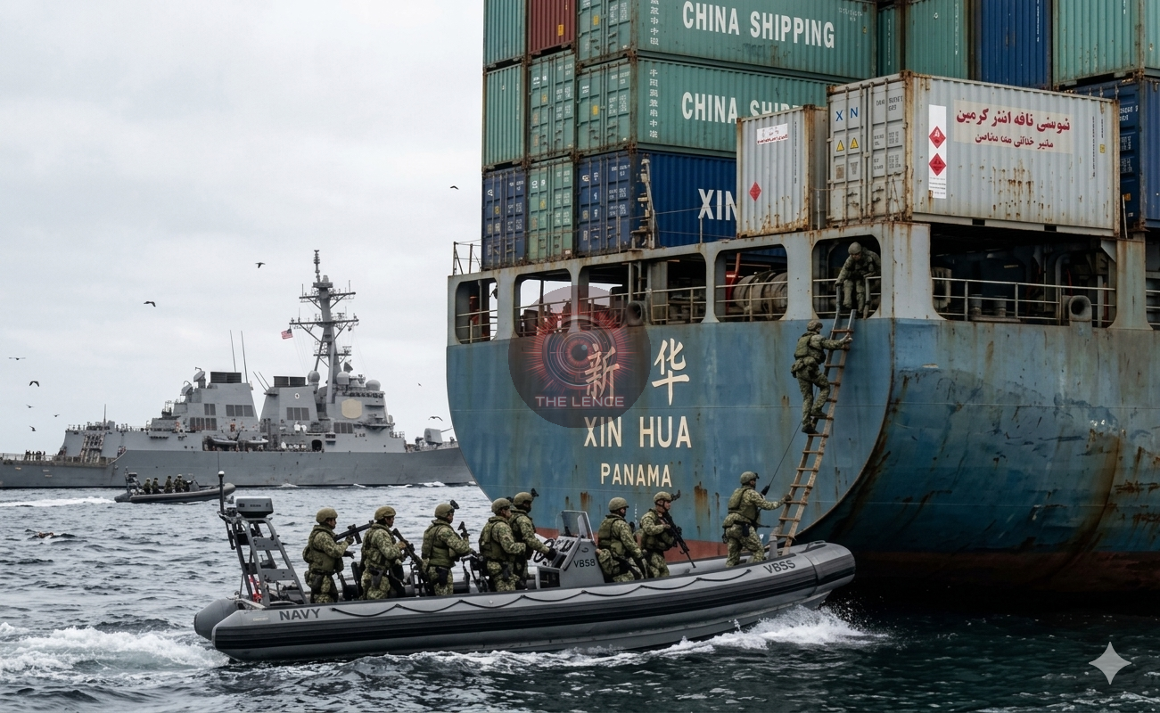 U.S. Intercepts Cargo Vessel Bound for Iran Over Suspected Weapons Materials