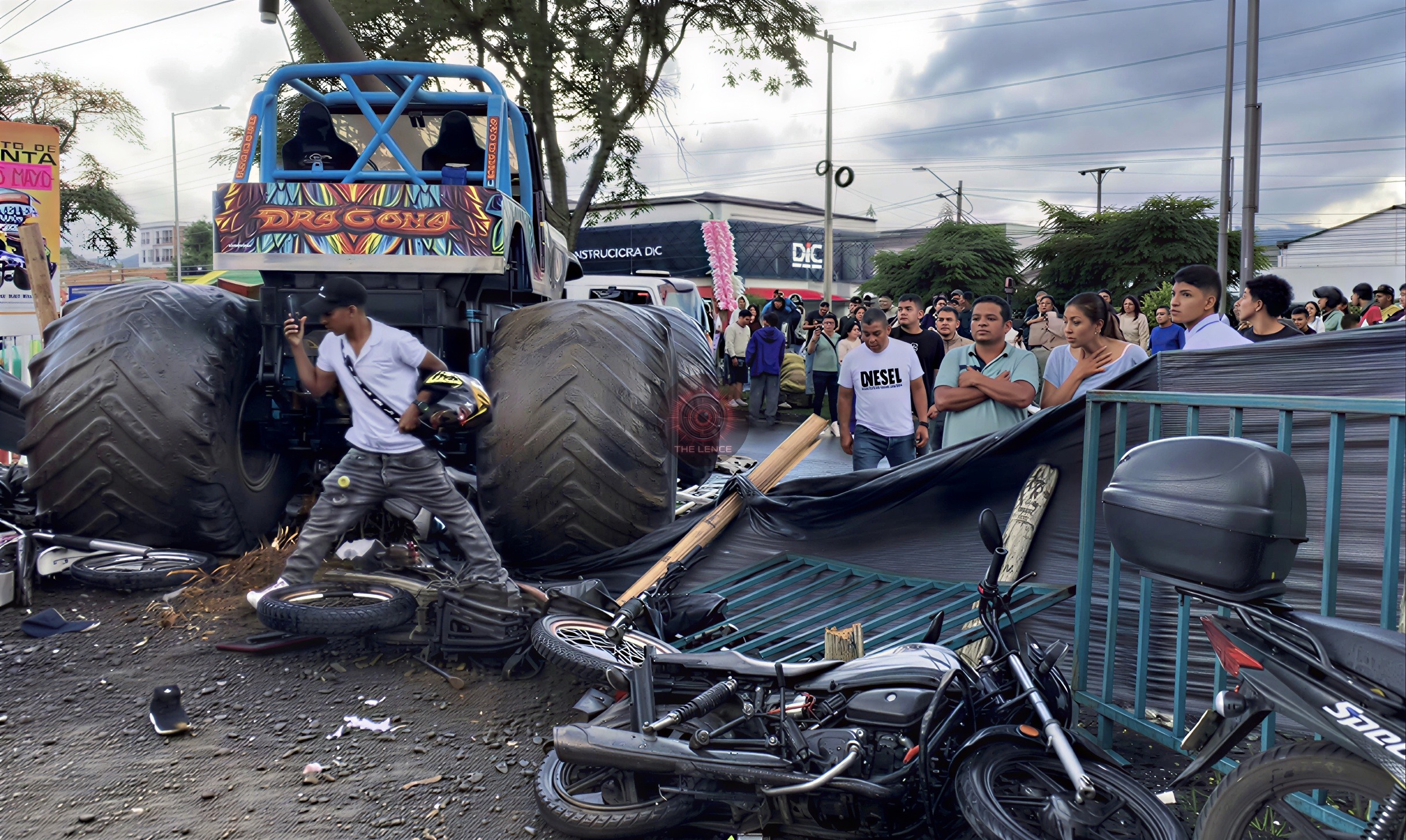 Three dead after monster truck crashes into crowd
