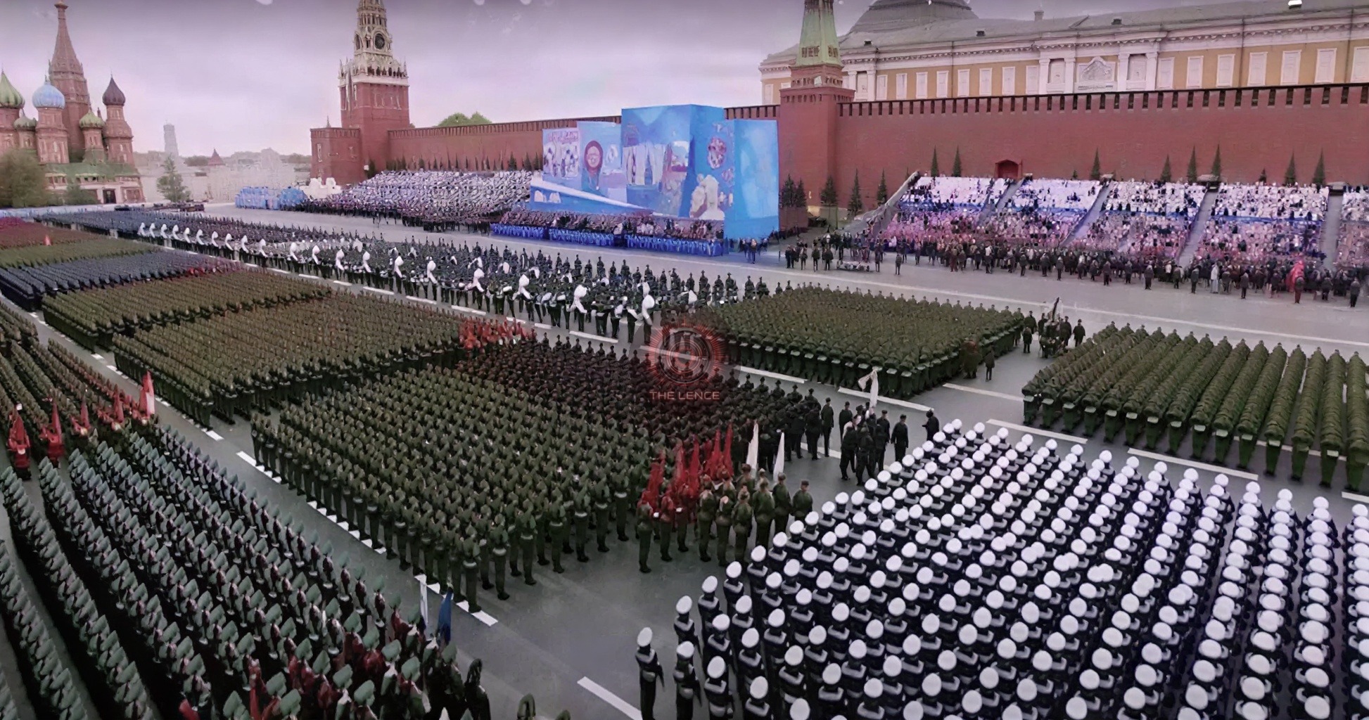 Russia Scaled-Down Victory Day Parade Amid Ceasefire in Ukraine.