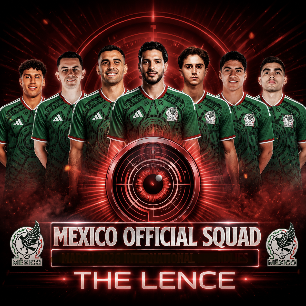 Mexico’s Preliminary Roster for the 2026 World Cup.
