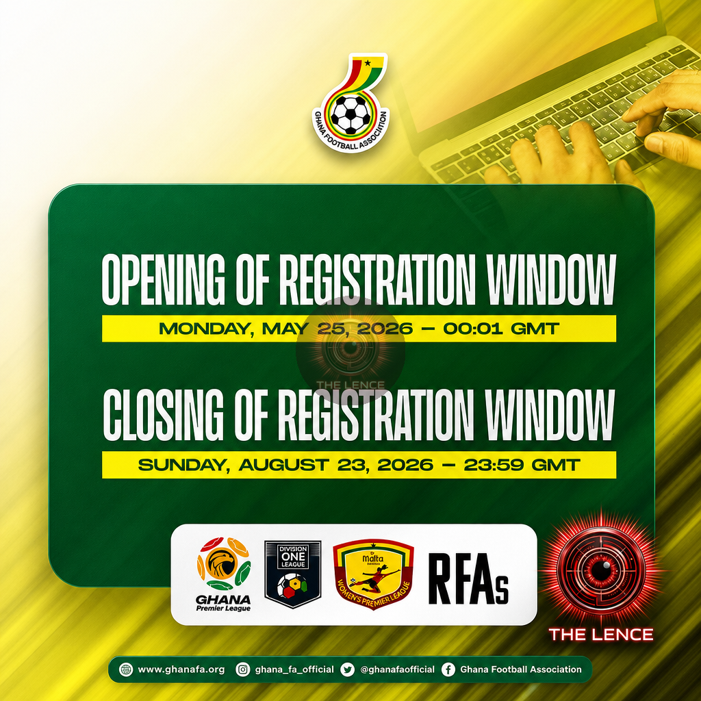 Transfer window for the 2026/27 Ghana football season opened