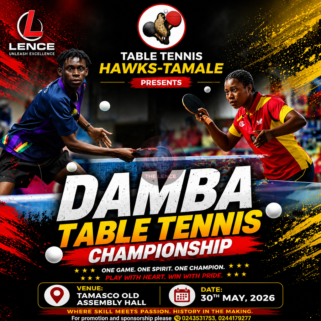 Damba table tennis championship coming up at Tamale on Saturday