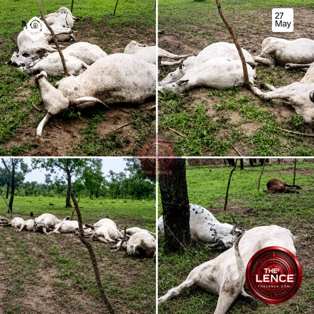 Over 20 cattle killed after lighting strikes Tatale in northern Ghana