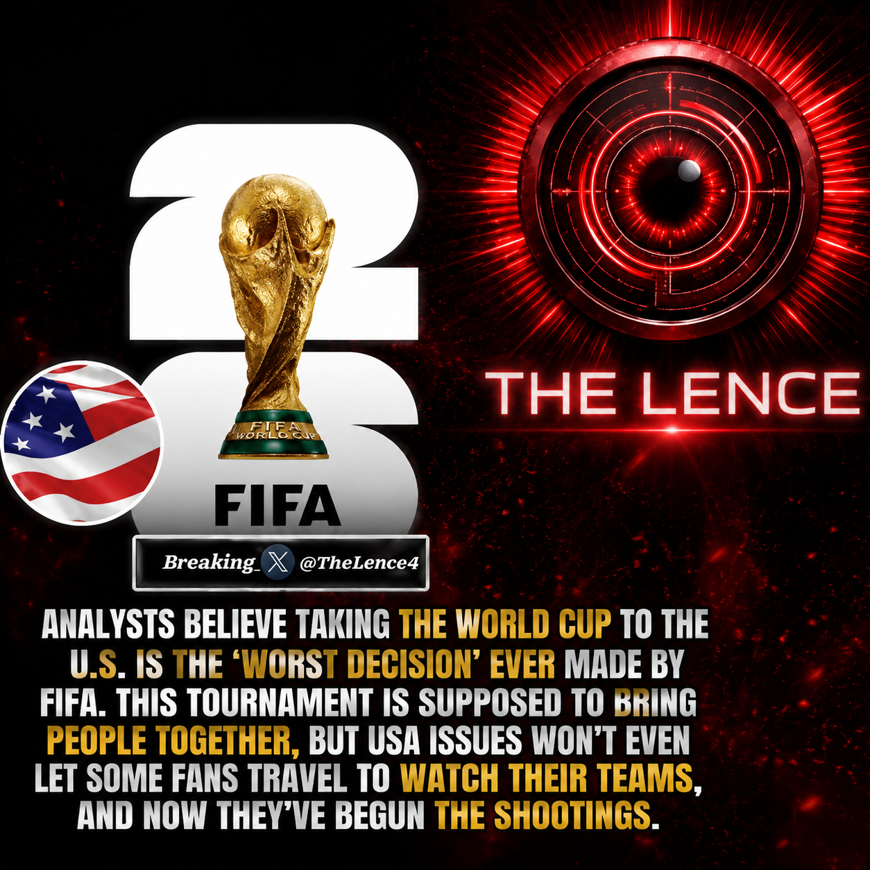 Visa Complications Impacting World Cup Teams and Officials.