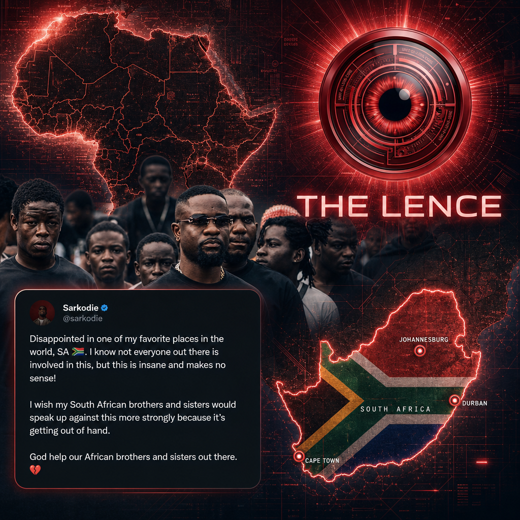 Sarkodie Speaks Out Against Xenophobia in South Africa.