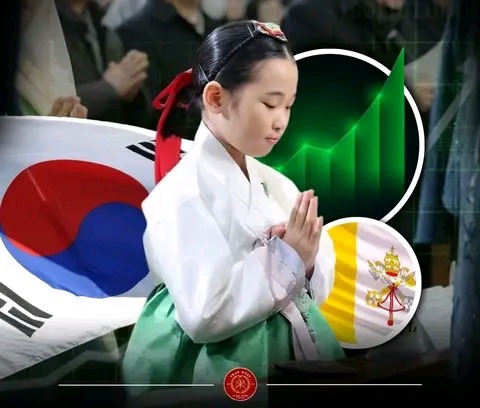 The Catholic Church in South Korea has grown by 1200%