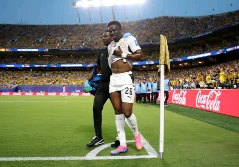 Ghana defender Marvin Senaya undergoes successful surgery, ruled out for several weeks