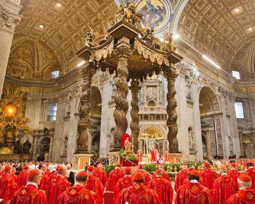 Catholics remain the largest christian group in the world