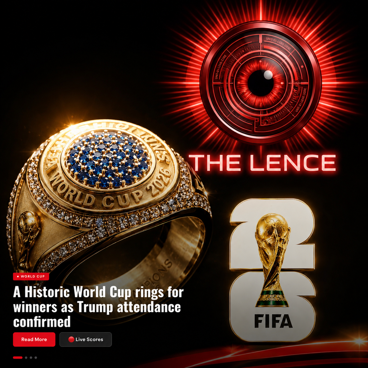 A Historic World Cup rings for winners as Trump attendance confirmed.