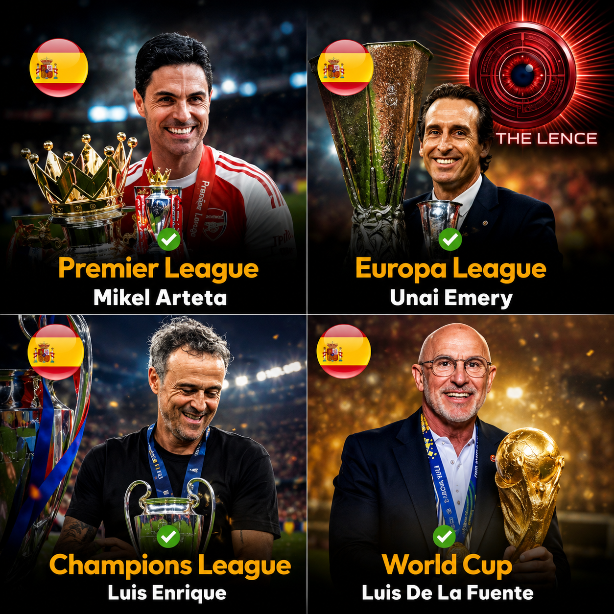 The year 2026 belongs to Spanish football managers