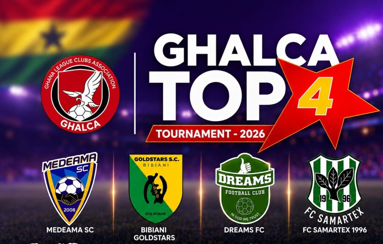 GHALCA Top 4 competition scheduled for August 26 - 30 in Accra