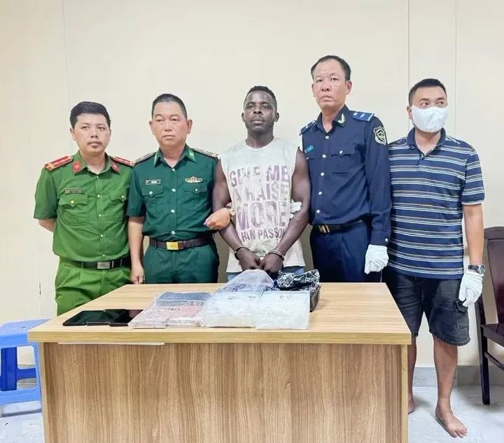 Nigerian arrested with meth, heroin in Vietnam