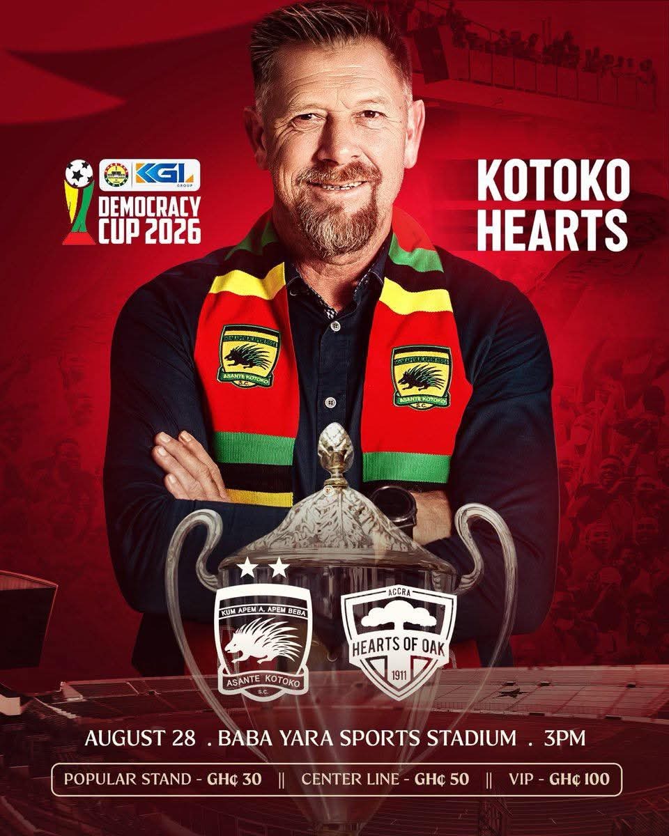 Asante Kotoko confirms participation in 2026 Democracy Cup