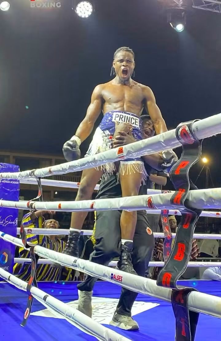 Boxing: Prince Kamaldeen wins WBL Africa title on PKO bill at Abelemkpe