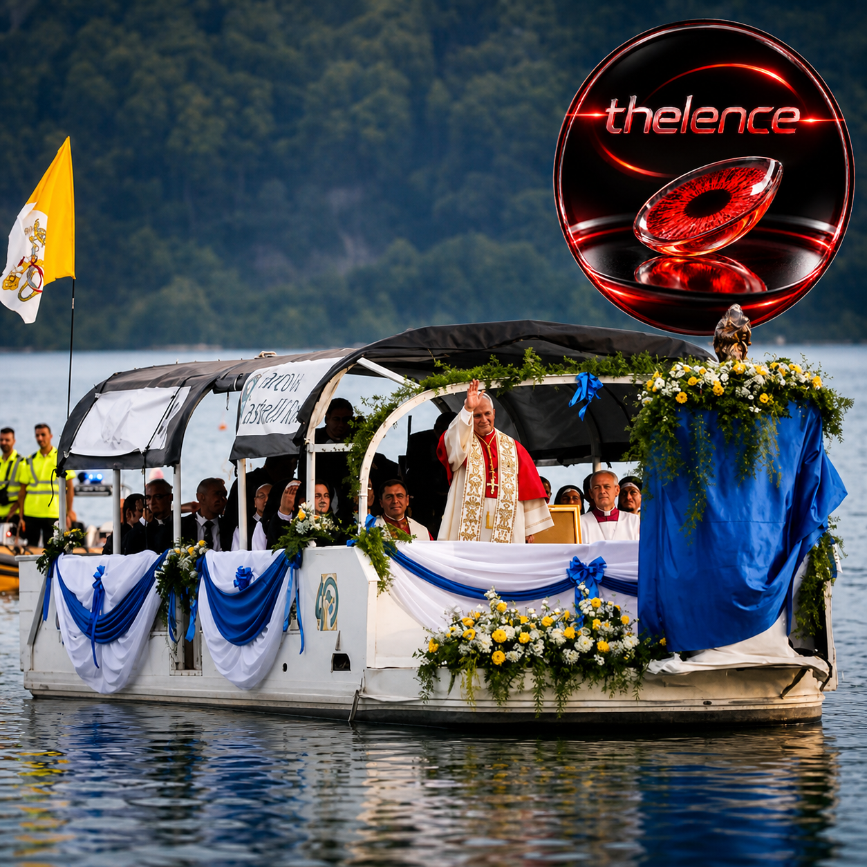 Pope Leo takes part in historic Marian Boat possession