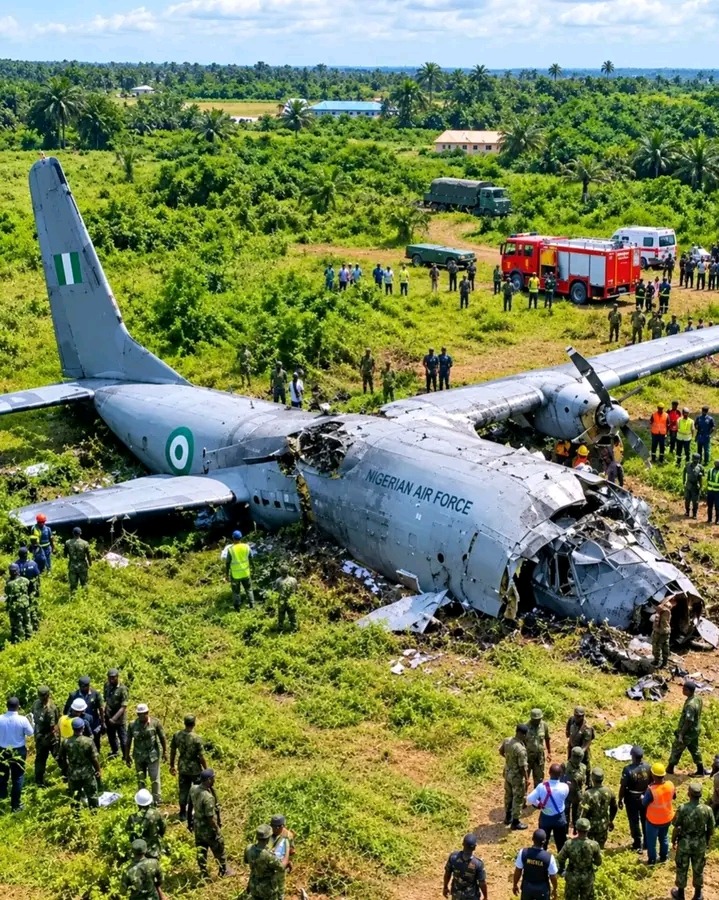 Nigeria Air Force lowers death toll from plane crash to 25